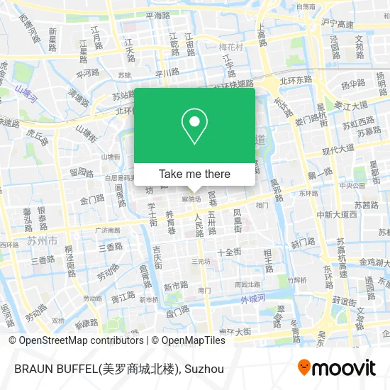 BRAUN BUFFEL(美罗商城北楼) map