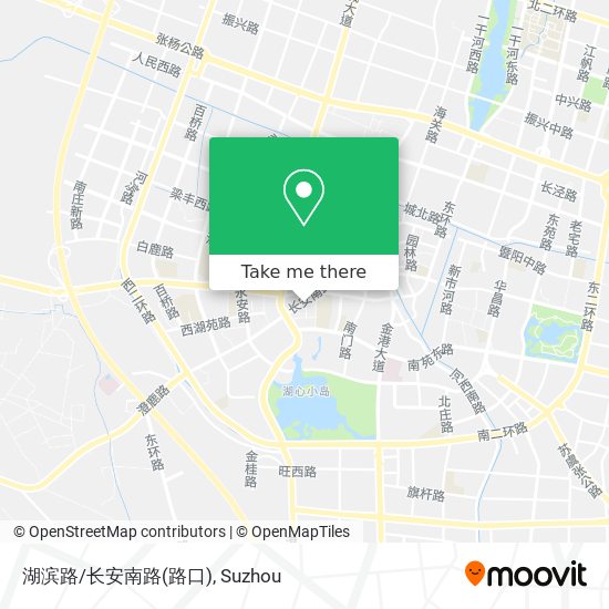 湖滨路/长安南路(路口) map