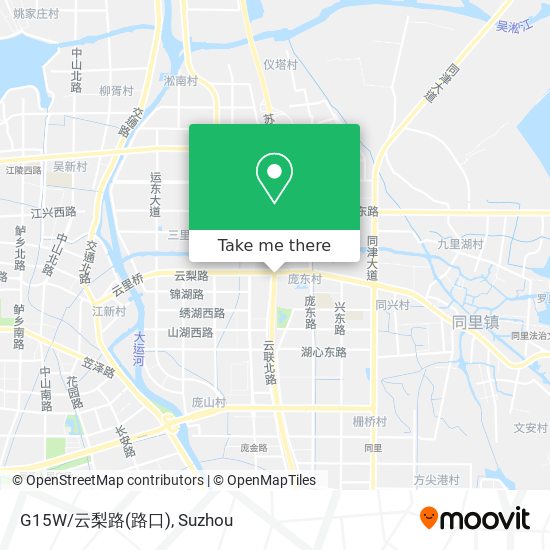 G15W/云梨路(路口) map