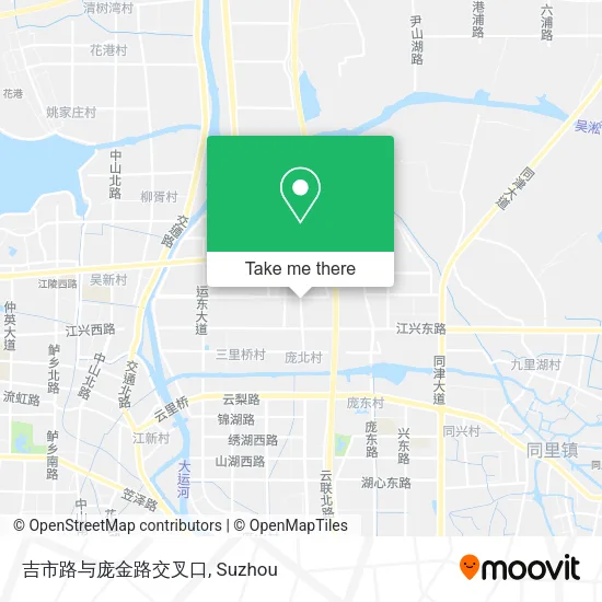 吉市路与庞金路交叉口 map
