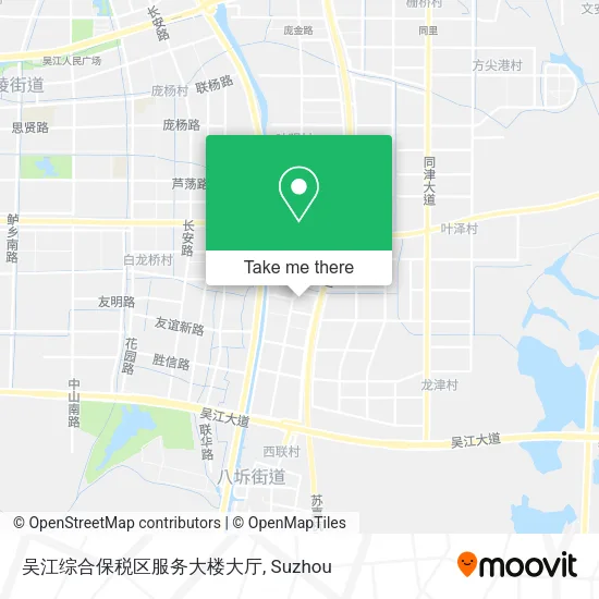吴江综合保税区服务大楼大厅 map