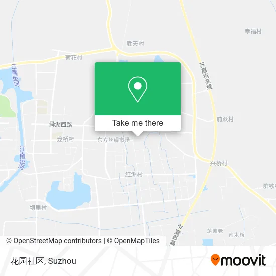 花园社区 map