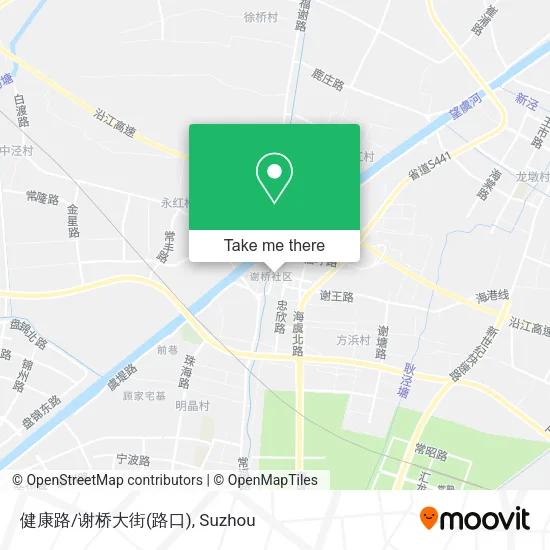 健康路/谢桥大街(路口) map