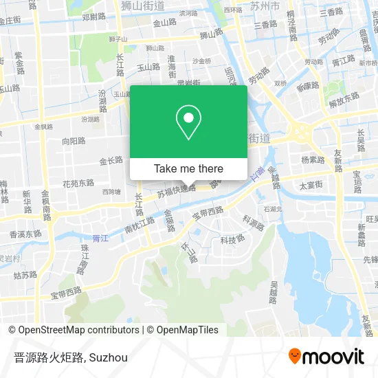 晋源路火炬路 map