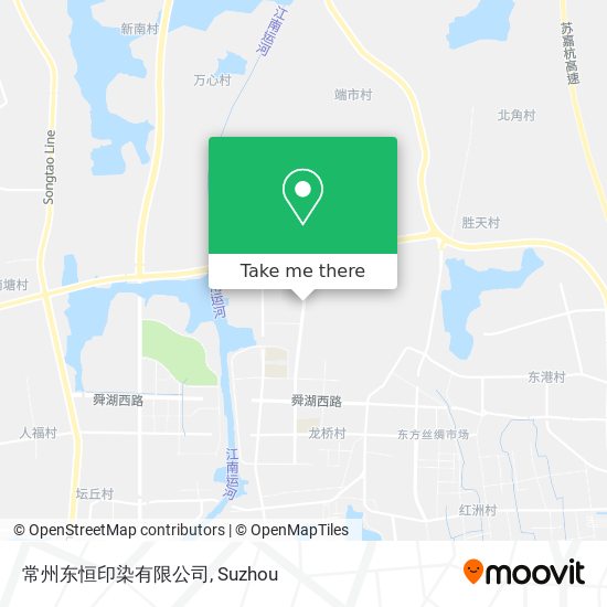 常州东恒印染有限公司 map