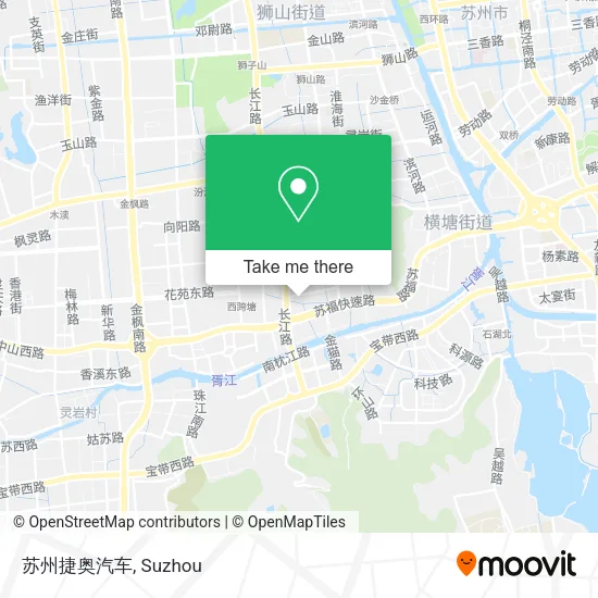 苏州捷奥汽车 map