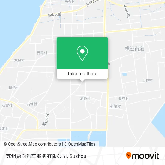 苏州鼎尚汽车服务有限公司 map