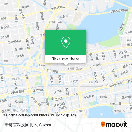 新海宜科技园北区 map