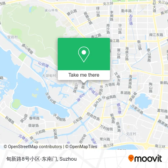 甸新路8号小区-东南门 map