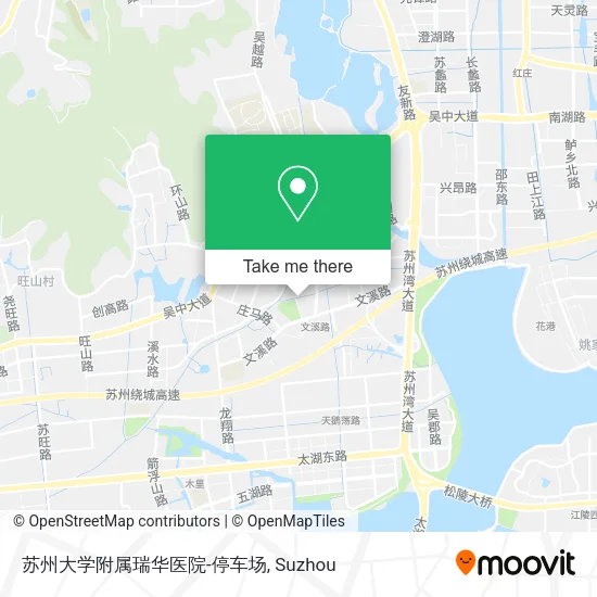 苏州大学附属瑞华医院-停车场 map