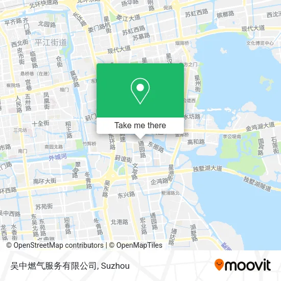 吴中燃气服务有限公司 map