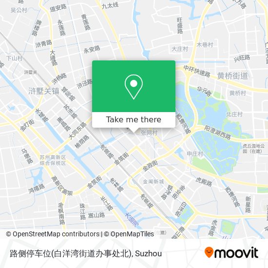 路侧停车位(白洋湾街道办事处北) map