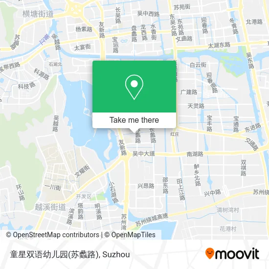 童星双语幼儿园(苏蠡路) map