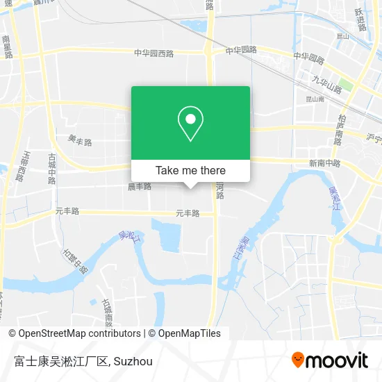 富士康吴淞江厂区 map