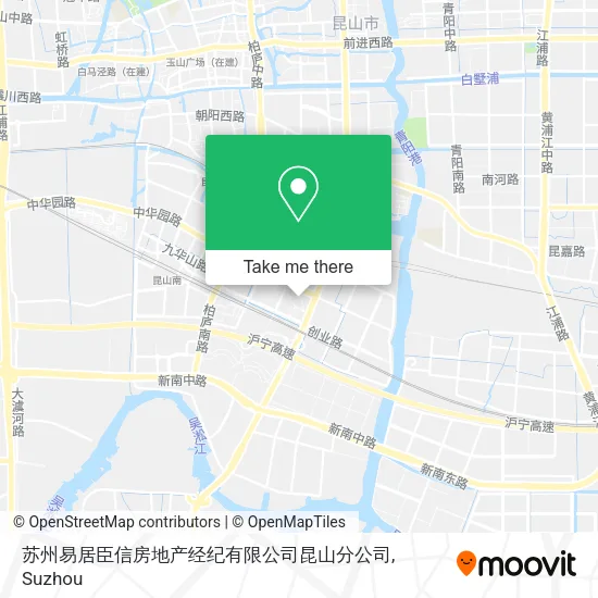 苏州易居臣信房地产经纪有限公司昆山分公司 map