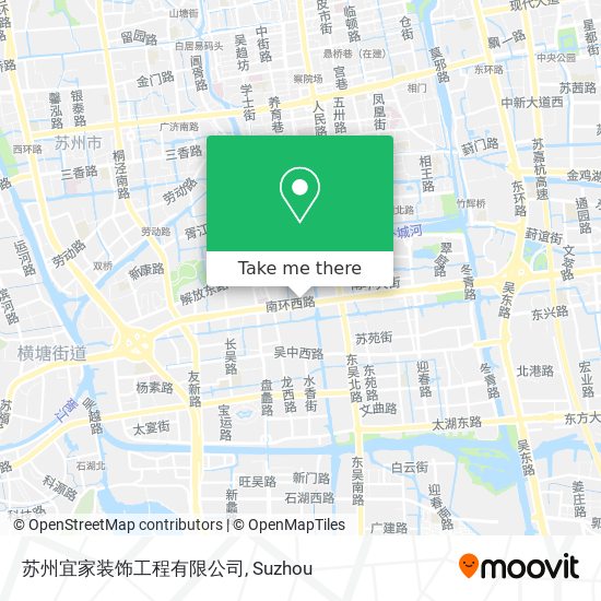 苏州宜家装饰工程有限公司 map