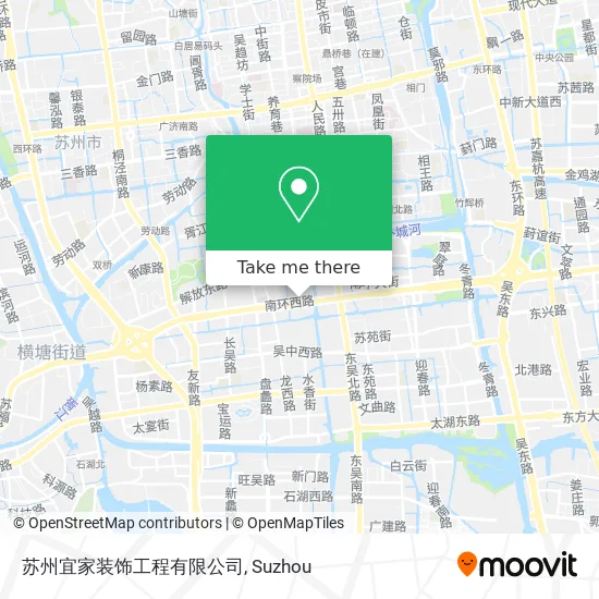 苏州宜家装饰工程有限公司 map
