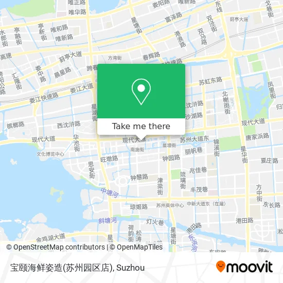 宝颐海鲜姿造(苏州园区店) map