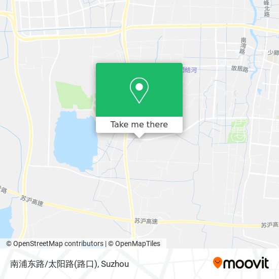 南浦东路/太阳路(路口) map