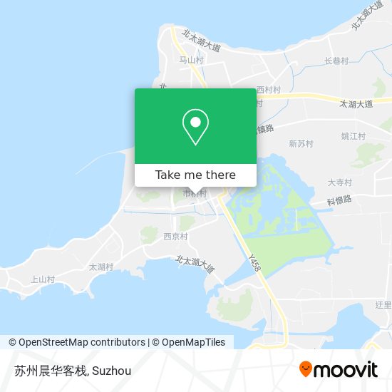 苏州晨华客栈 map