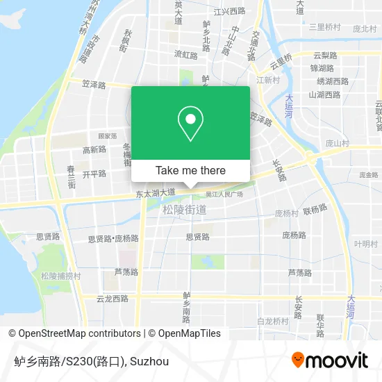 鲈乡南路/S230(路口) map