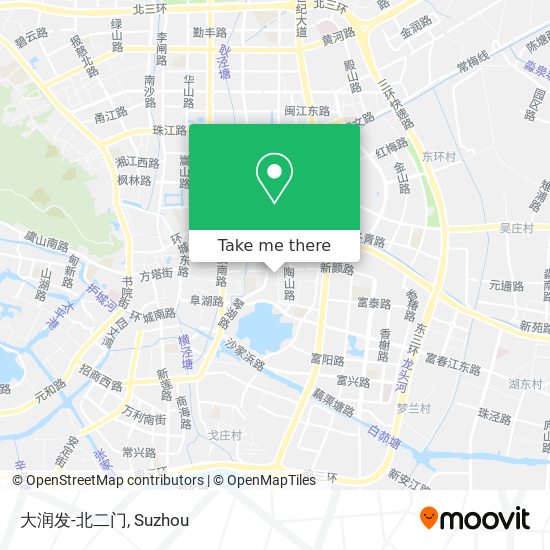 大润发-北二门 map
