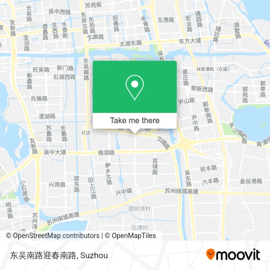 东吴南路迎春南路 map