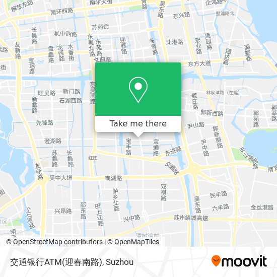 交通银行ATM(迎春南路) map