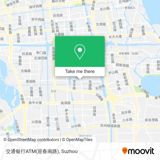 交通银行ATM(迎春南路) map