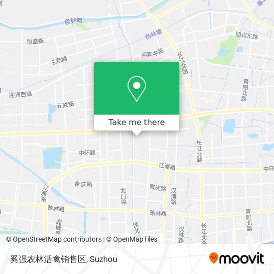 奚强农林活禽销售区 map