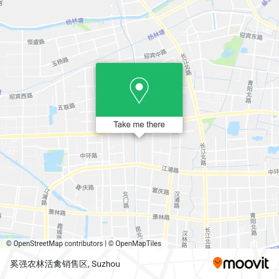 奚强农林活禽销售区 map