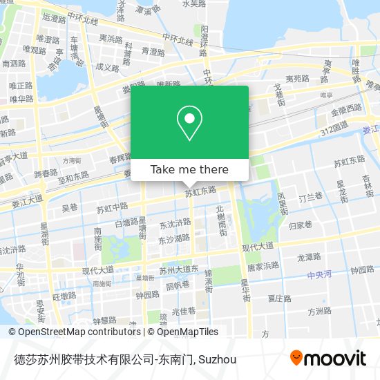 德莎苏州胶带技术有限公司-东南门 map