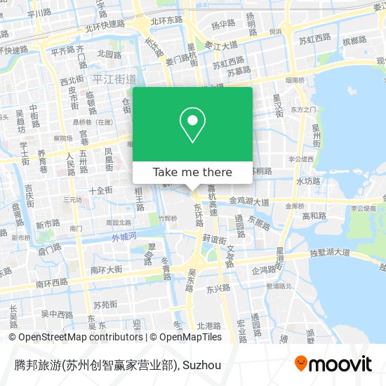 腾邦旅游(苏州创智赢家营业部) map