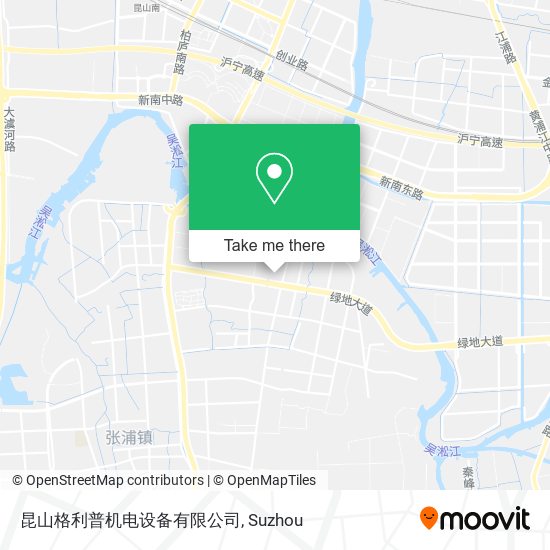 昆山格利普机电设备有限公司 map