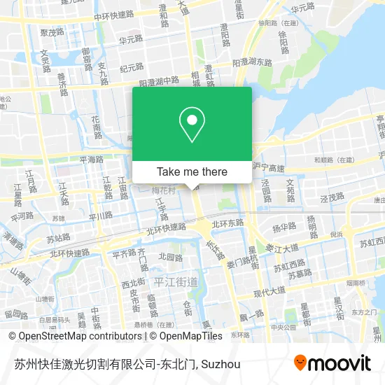 苏州快佳激光切割有限公司-东北门 map