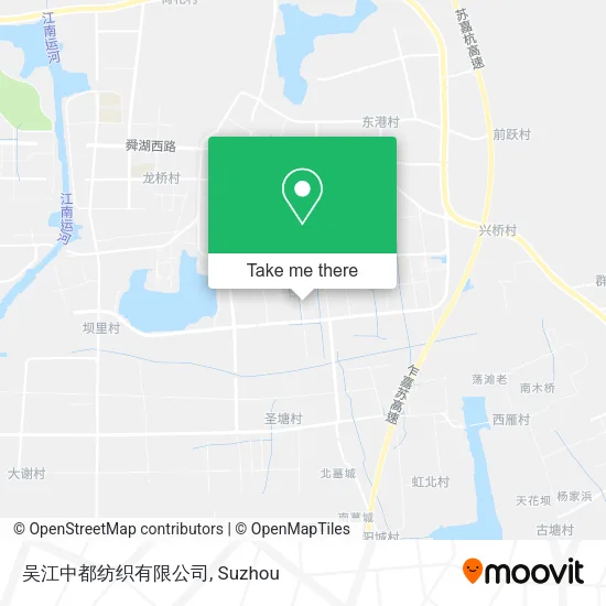 吴江中都纺织有限公司 map