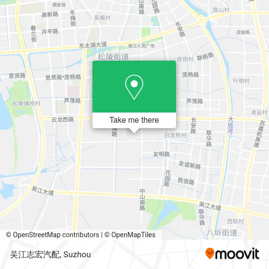 吴江志宏汽配 map