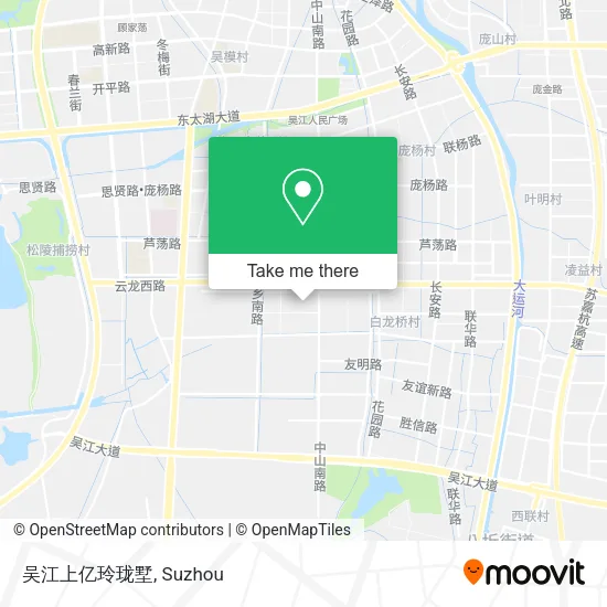 吴江上亿玲珑墅 map