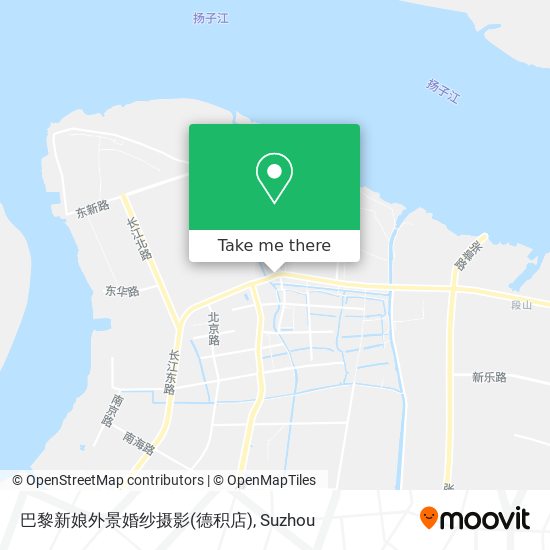 巴黎新娘外景婚纱摄影(德积店) map