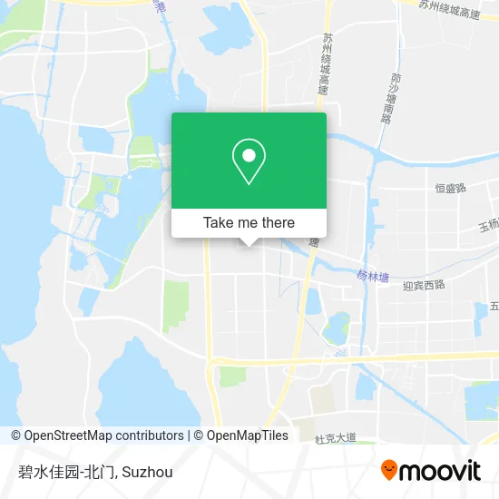 碧水佳园-北门 map