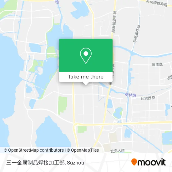 三一金属制品焊接加工部 map