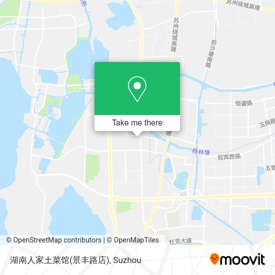 湖南人家土菜馆(景丰路店) map