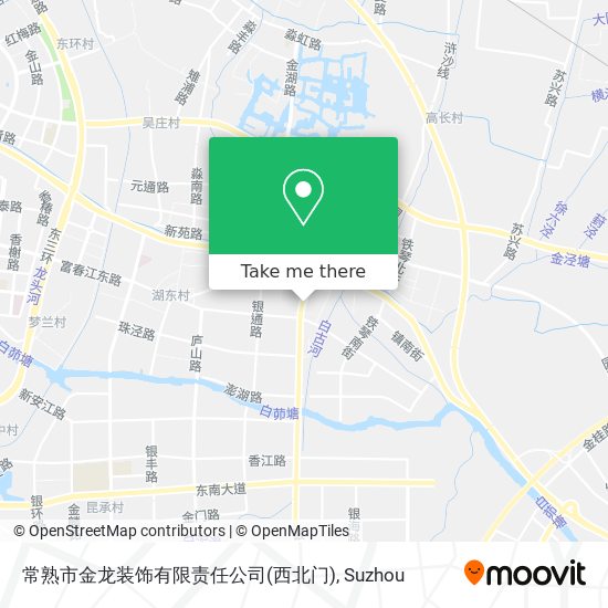 常熟市金龙装饰有限责任公司(西北门) map