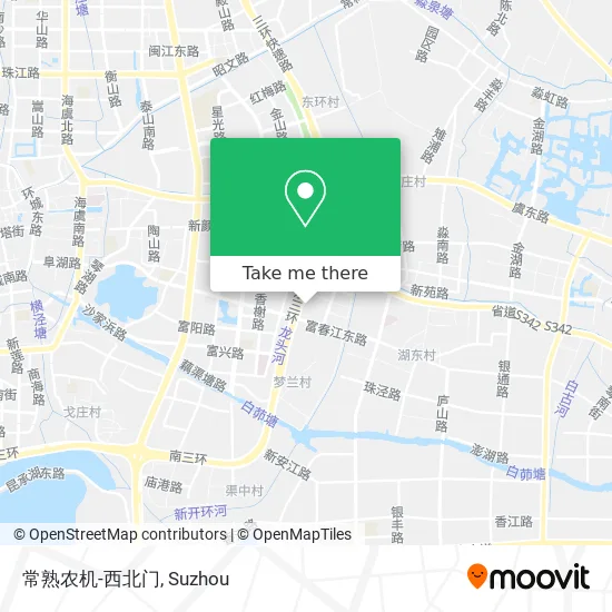 常熟农机-西北门 map