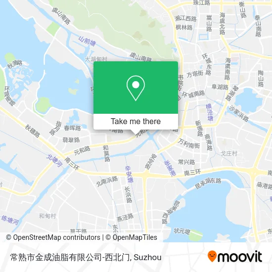 常熟市金成油脂有限公司-西北门 map