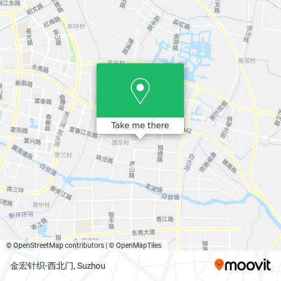 金宏针织-西北门 map