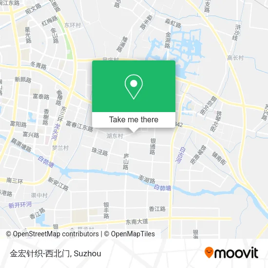 金宏针织-西北门 map