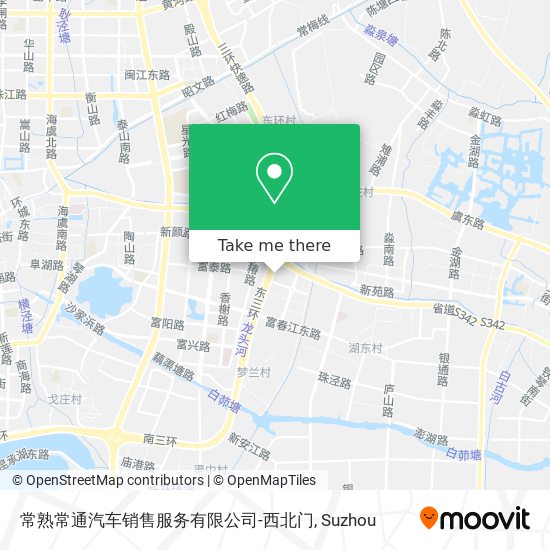 常熟常通汽车销售服务有限公司-西北门 map