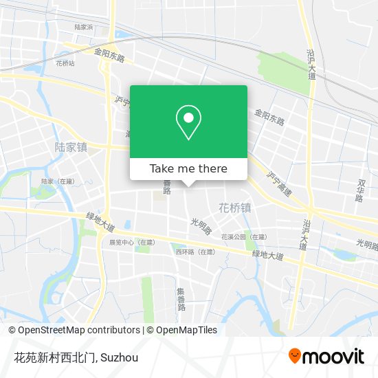 花苑新村西北门 map