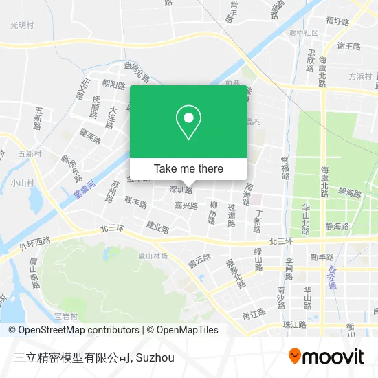 三立精密模型有限公司 map